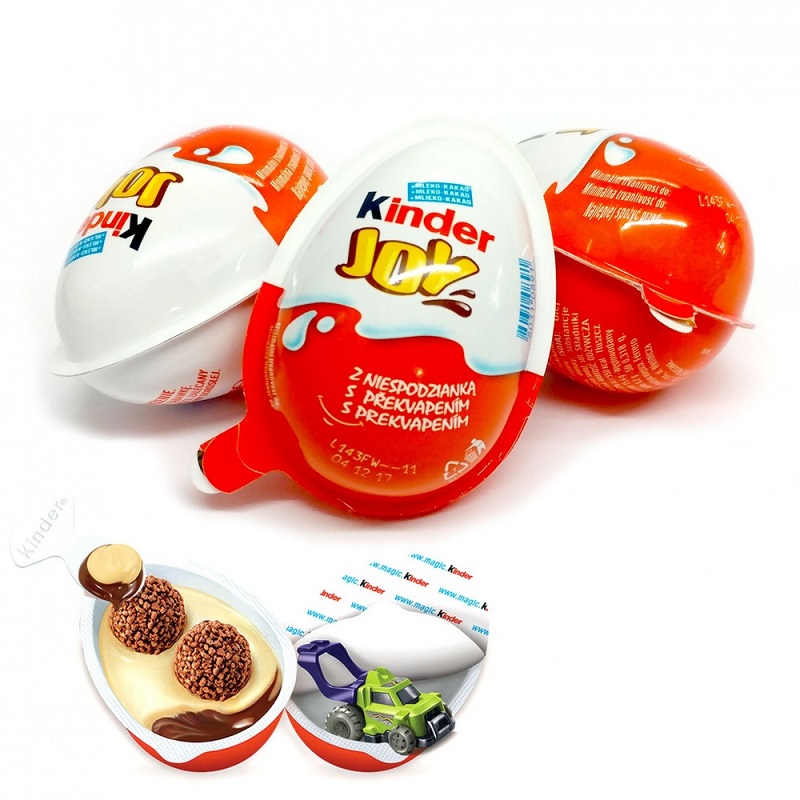 Шоколадное яйцо Kinder Surprise (киндер-сюрприз)