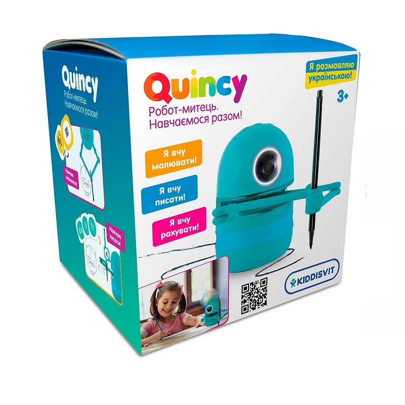 Робот-художник Quincy