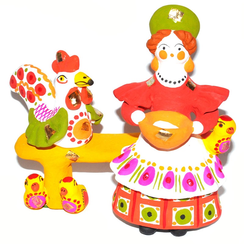 Дымковская игрушка