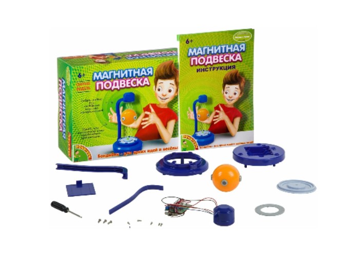 Набор для опытов "Магниты", серия Французские опыты, бренд Bondibon