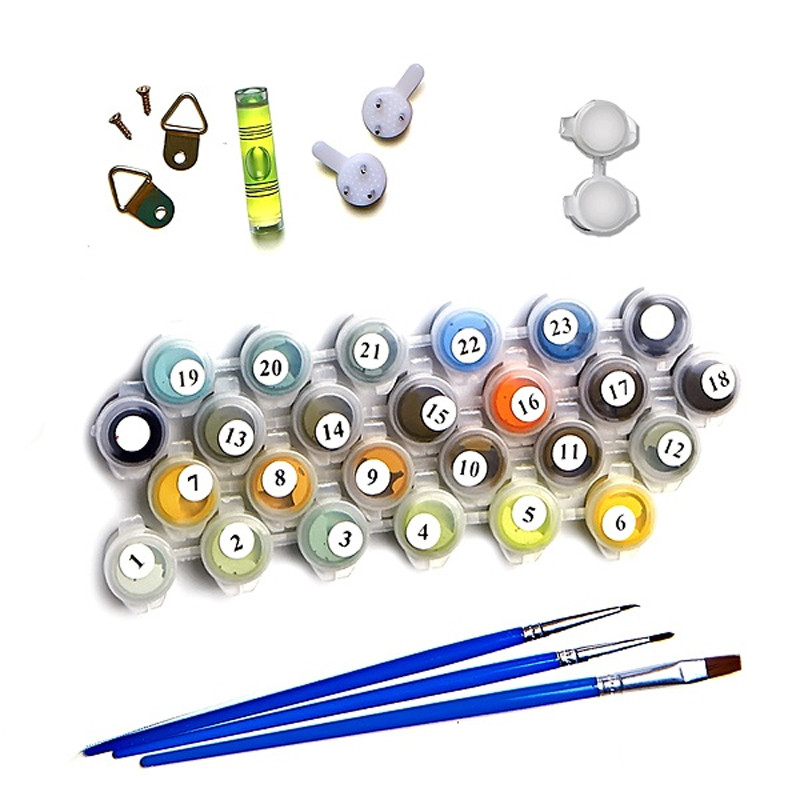 Живопись по номерам