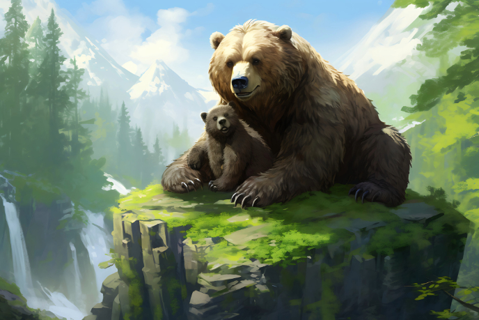 А.С. Пушкин "Сказка о медведихе"