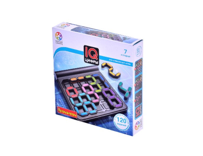 Логическая игра "IQ-Цифры", бренд Bondibon
