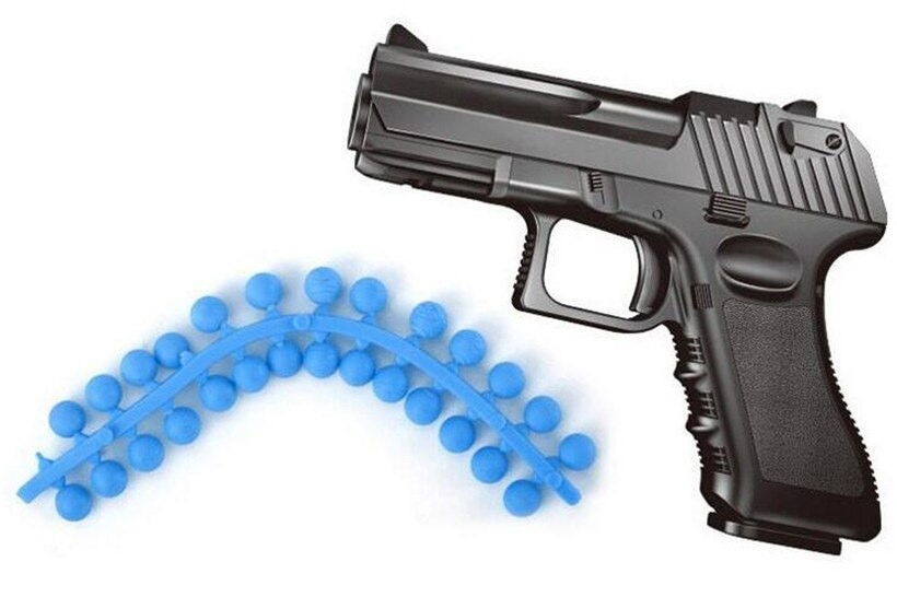 Пистолет с пульками Пистолет с пульками