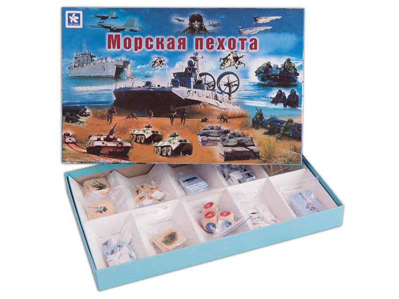 Настольная игра «Морская пехота» ТМ «Новое поколение» Настольная игра «Морская пехота» ТМ «Новое поколение»