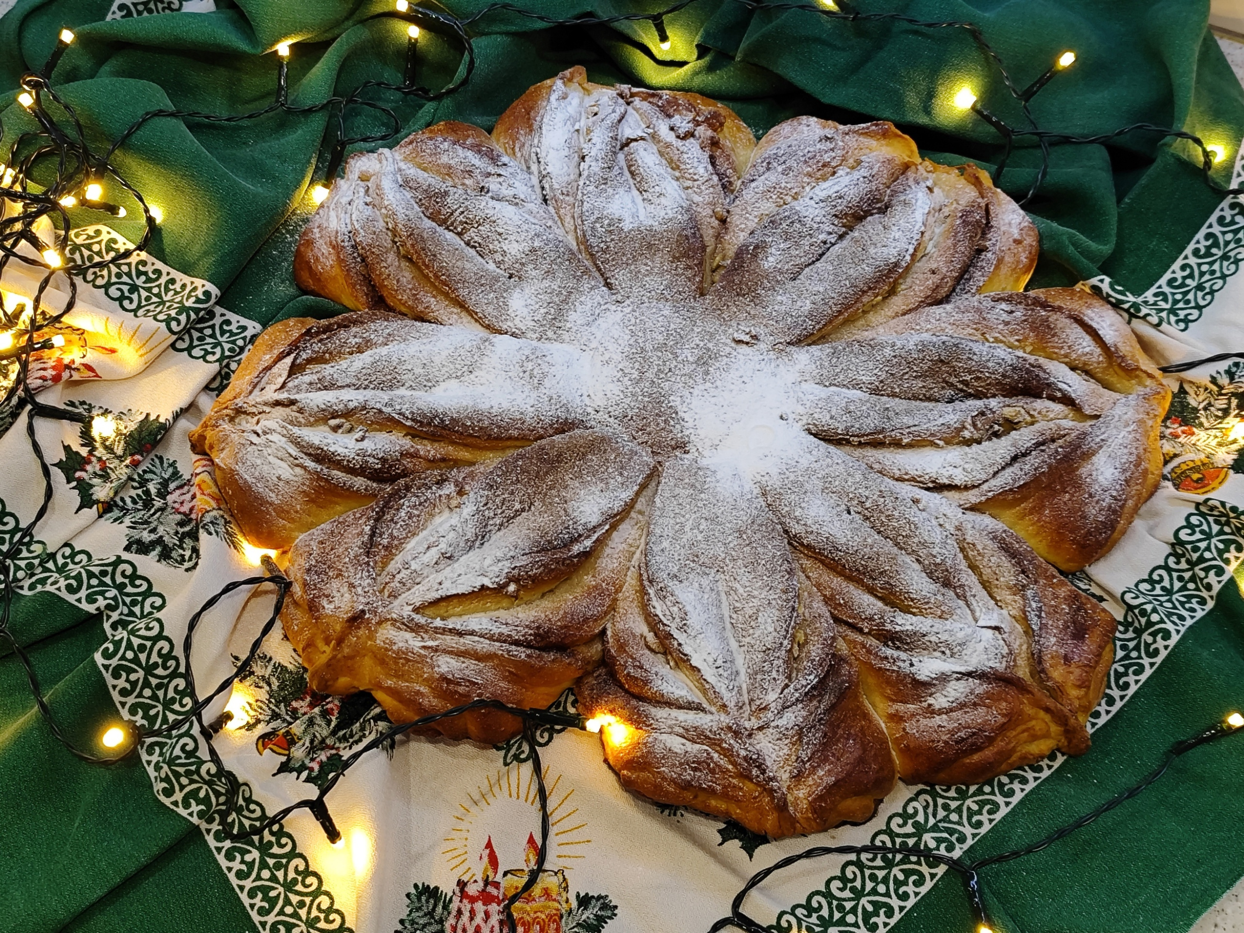 Пирог «Рождественская звезда» Пирог «Рождественская звезда»