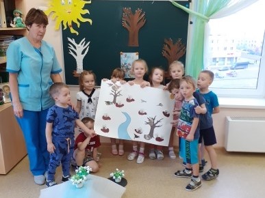 Весенняя картина Весенняя картина