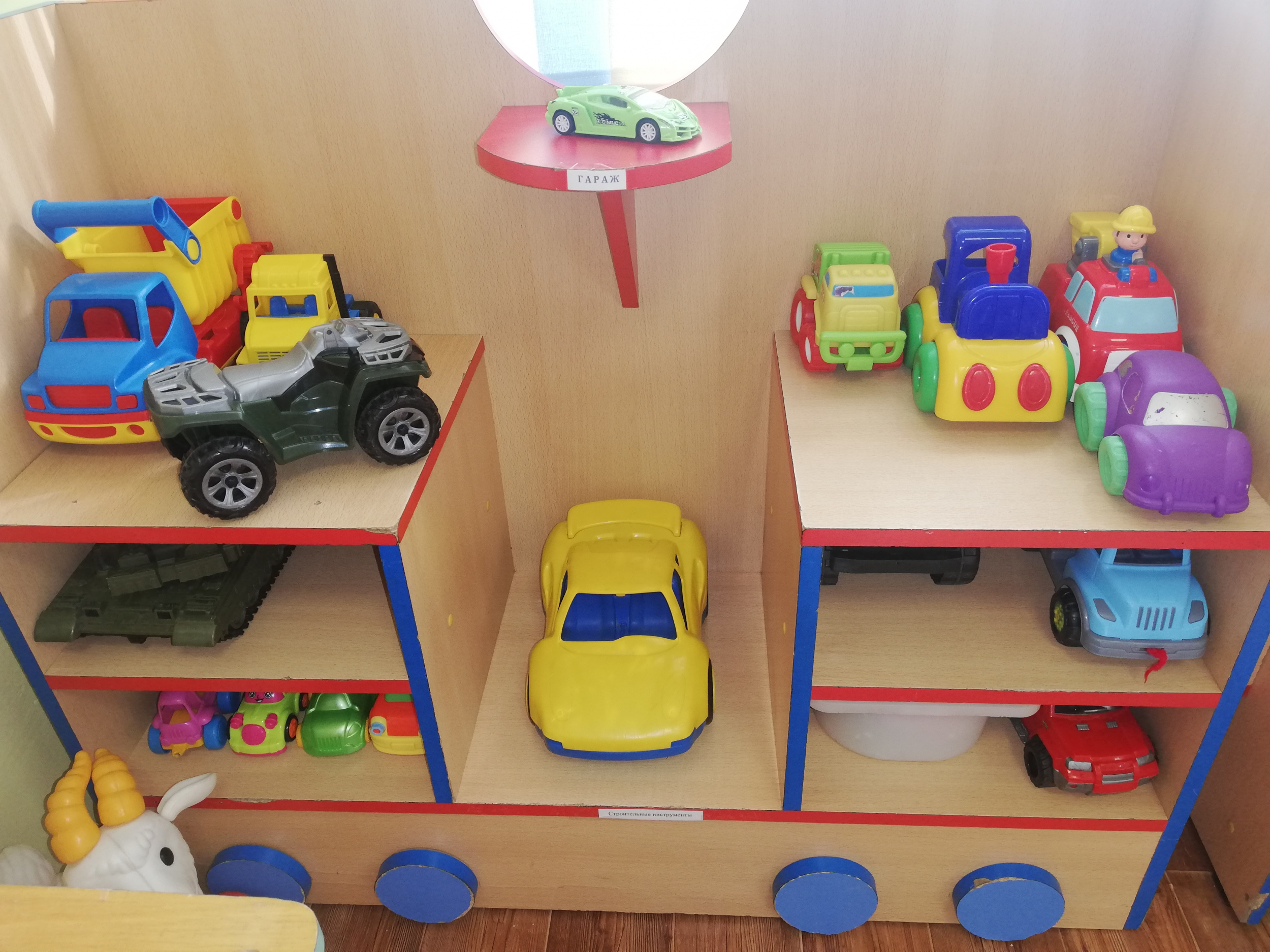 Зонирование игрушек Зонирование игрушек