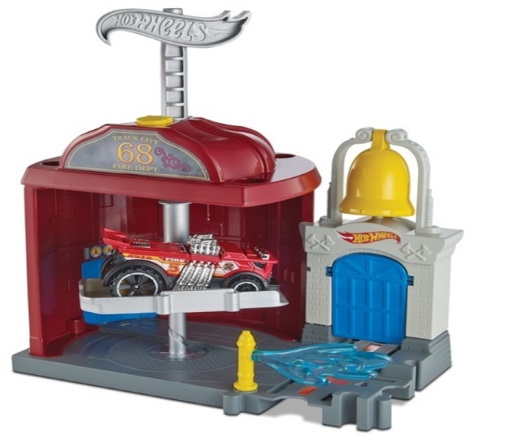 Набор от Hot Wheels «Пожарная часть» Набор от Hot Wheels «Пожарная часть»
