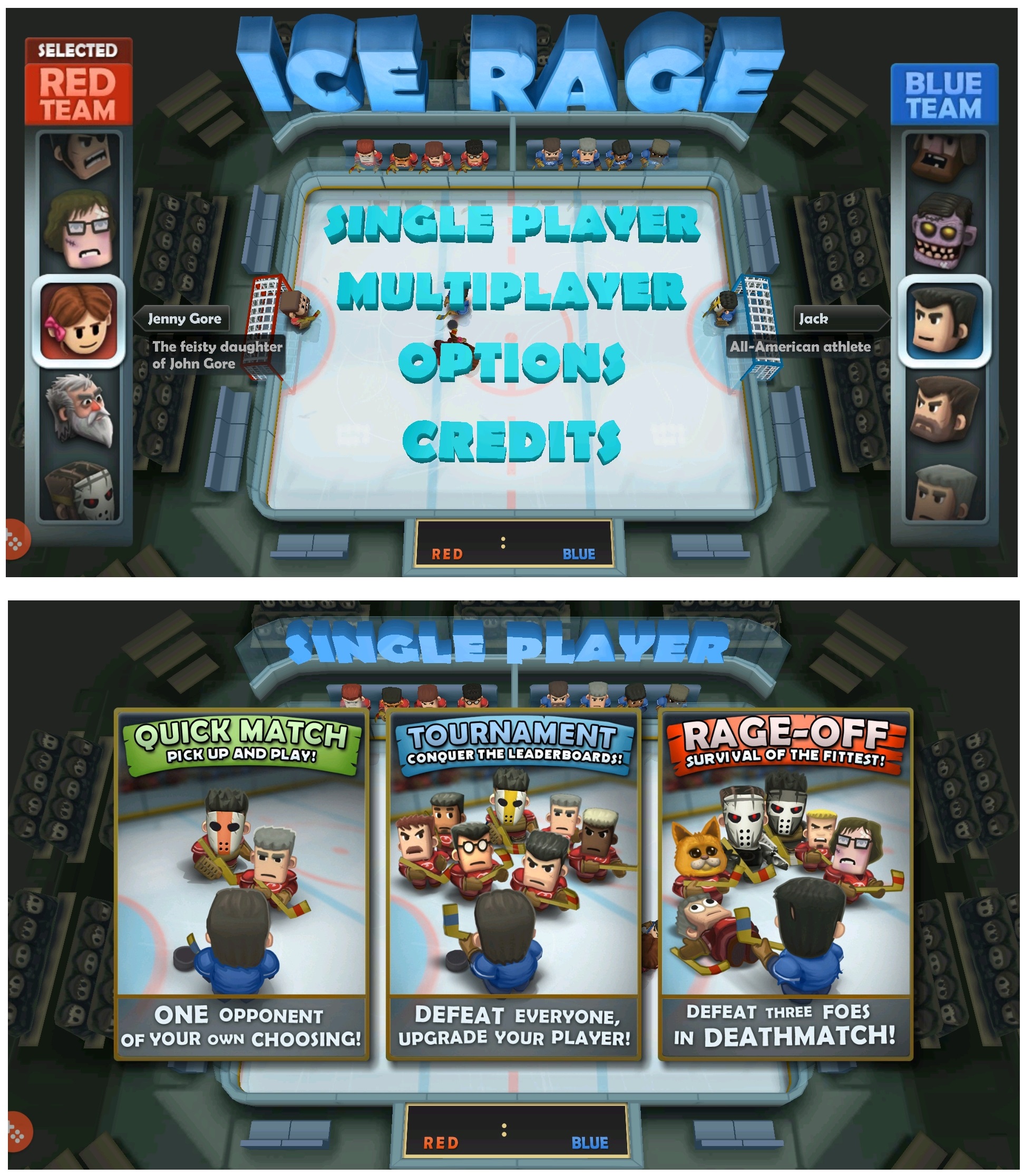 Ice Rage: Hockey Multiplayer Ice Rage: Hockey Multiplayer