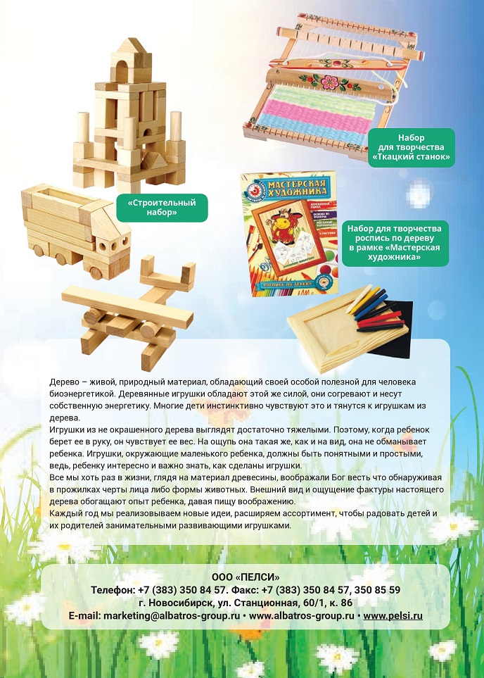 Деревянные конструкторы «ПЕЛСИ» Деревянные конструкторы «ПЕЛСИ»