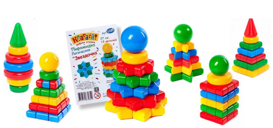 Пирамидки ТМ «Класата» Пирамидки ТМ «Класата»
