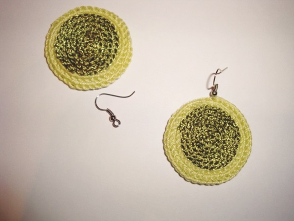 Готовые сережки своими руками Готовые сережки своими руками