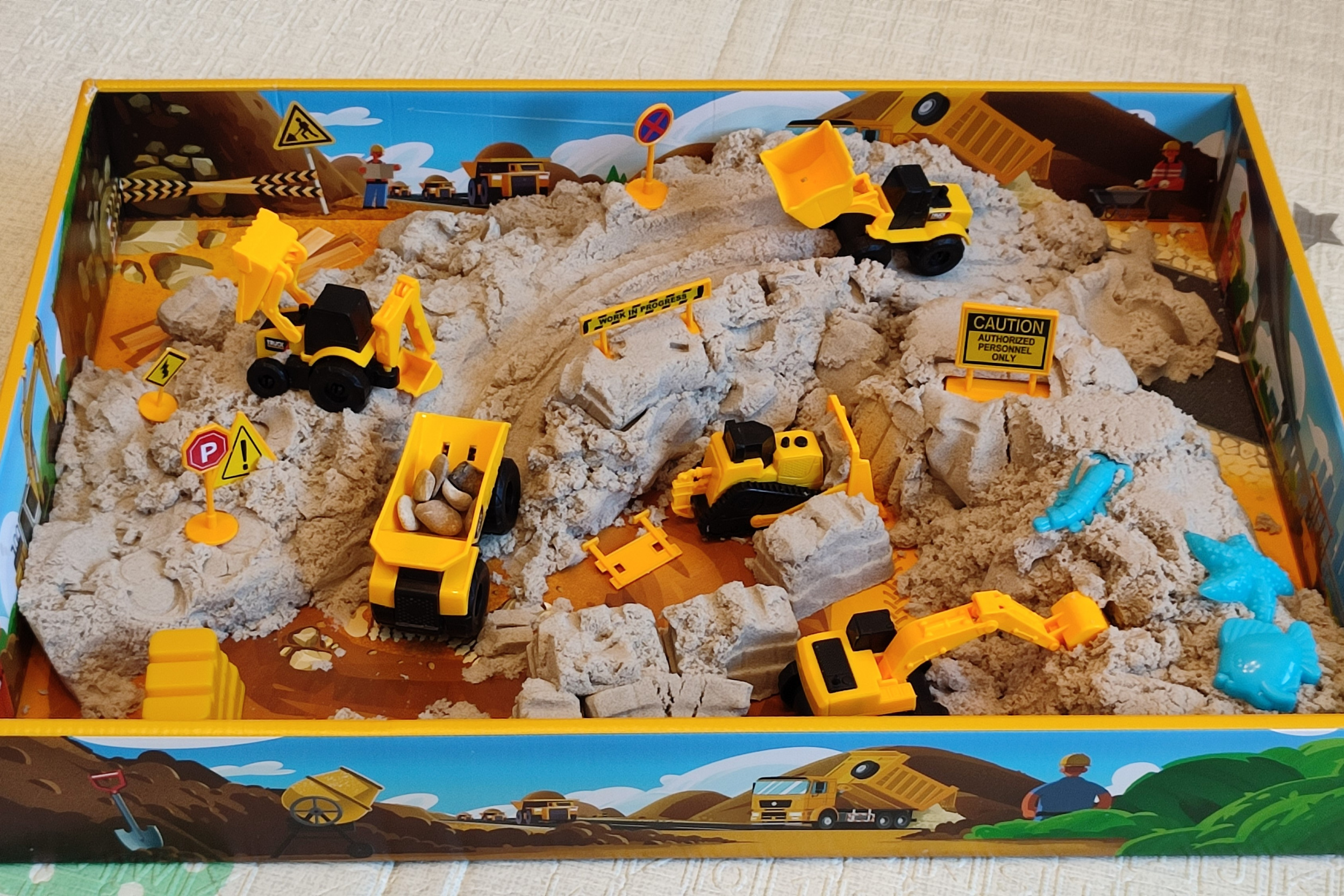 Кинетический песок Кинетический песок