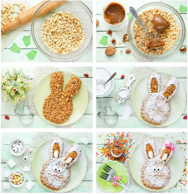 Пасхальный зайчик - пошаговое приготовление Пасхальный зайчик - пошаговое приготовление