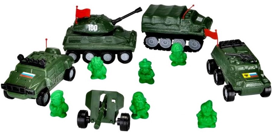 Игрушка с военным характером Игрушка с военным характером