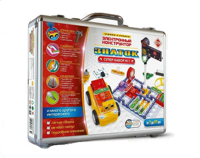Электронный конструктор "Знаток"