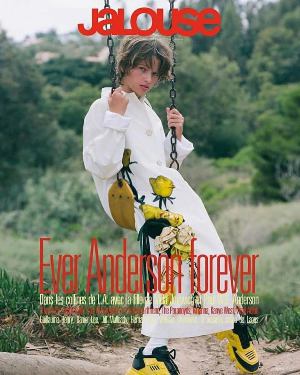 Дочь Миллы Йовович Дочь Миллы Йовович