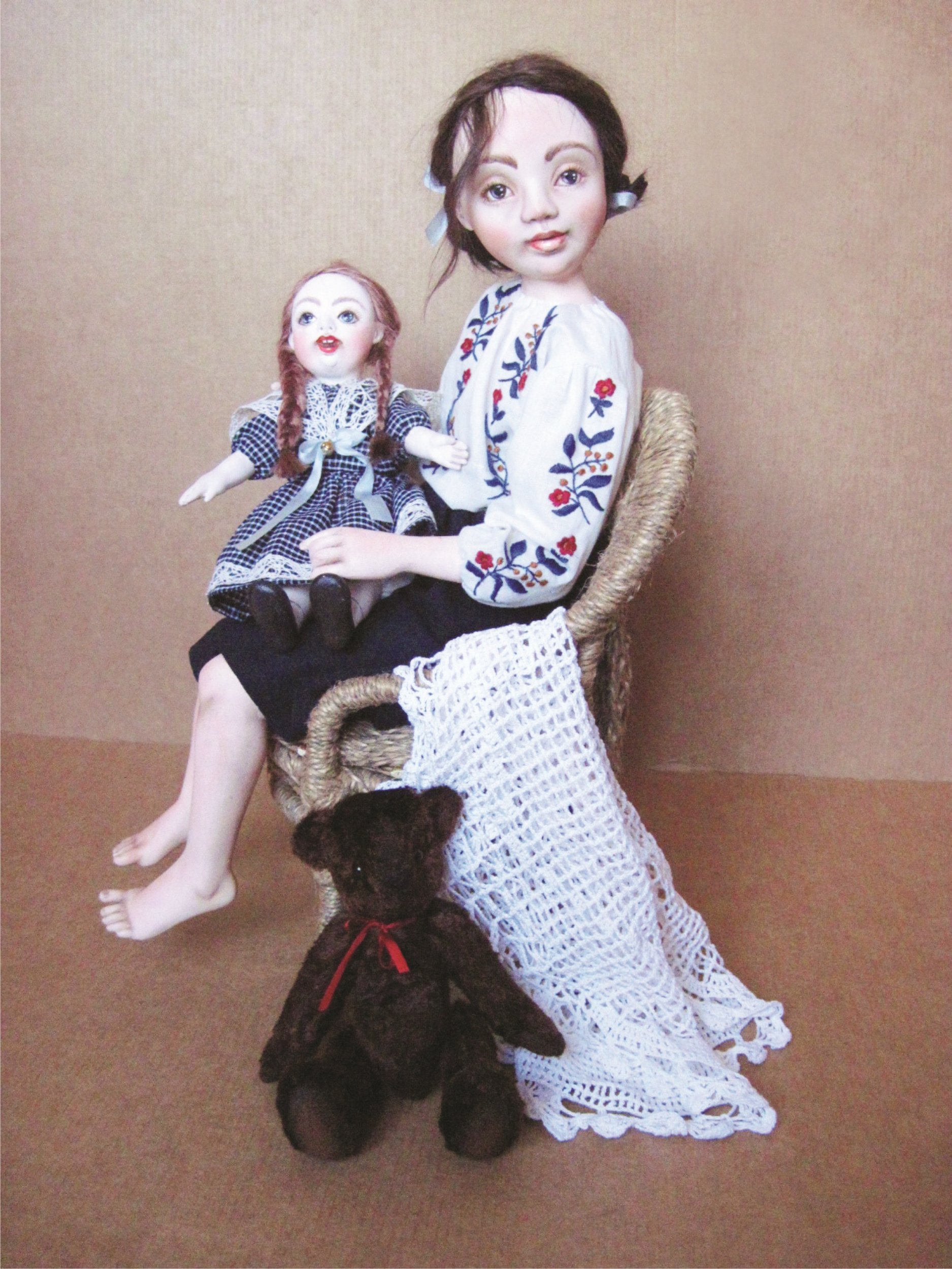 Красивая кукла Красивая кукла