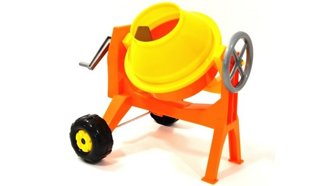 Миниатюрная бетономешалка Миниатюрная бетономешалка