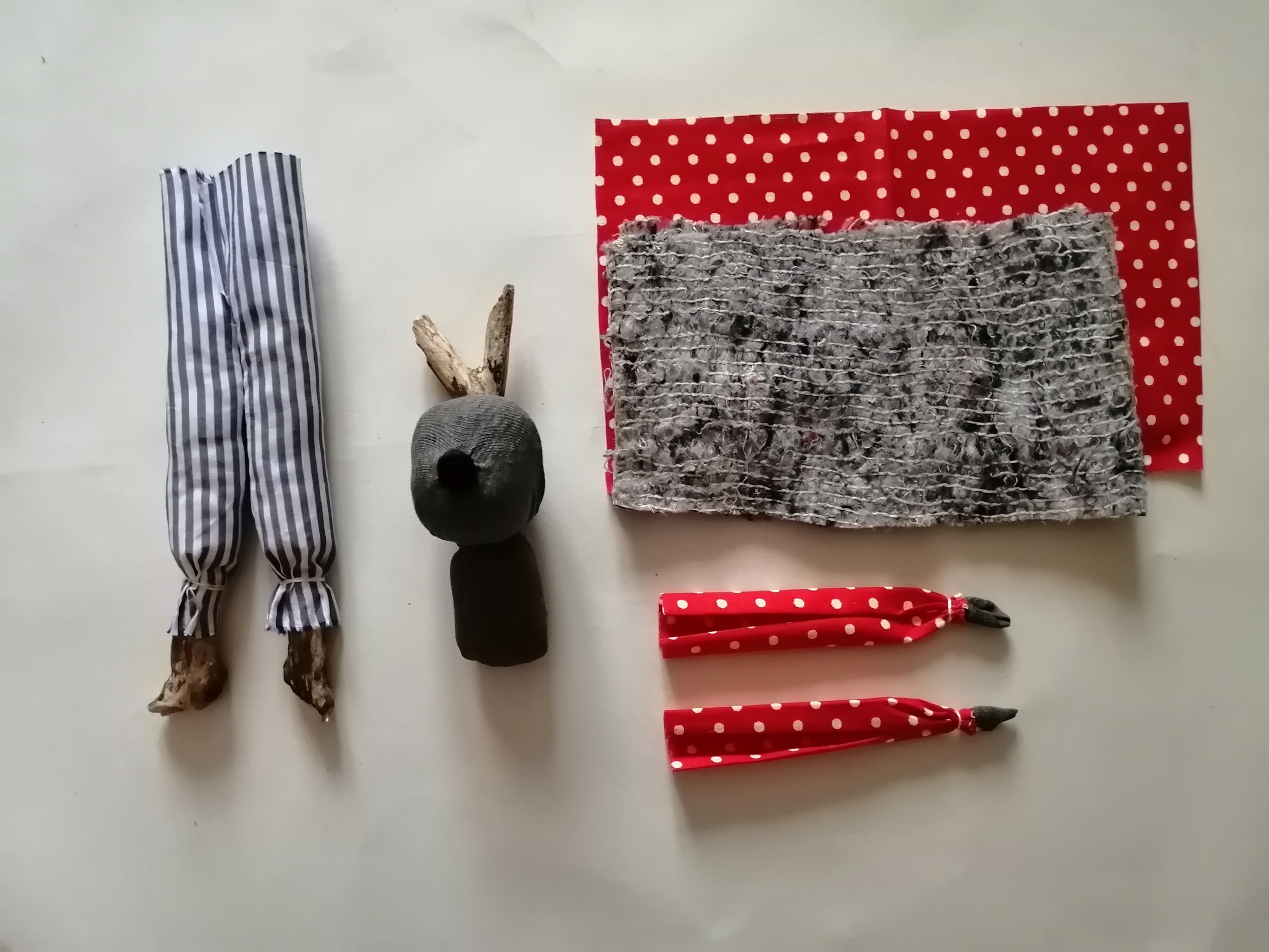 Скручиваем тулово зайчика Скручиваем тулово зайчик