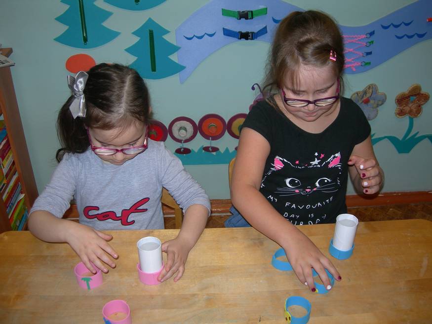 Работа с пазлами Работа с пазлами