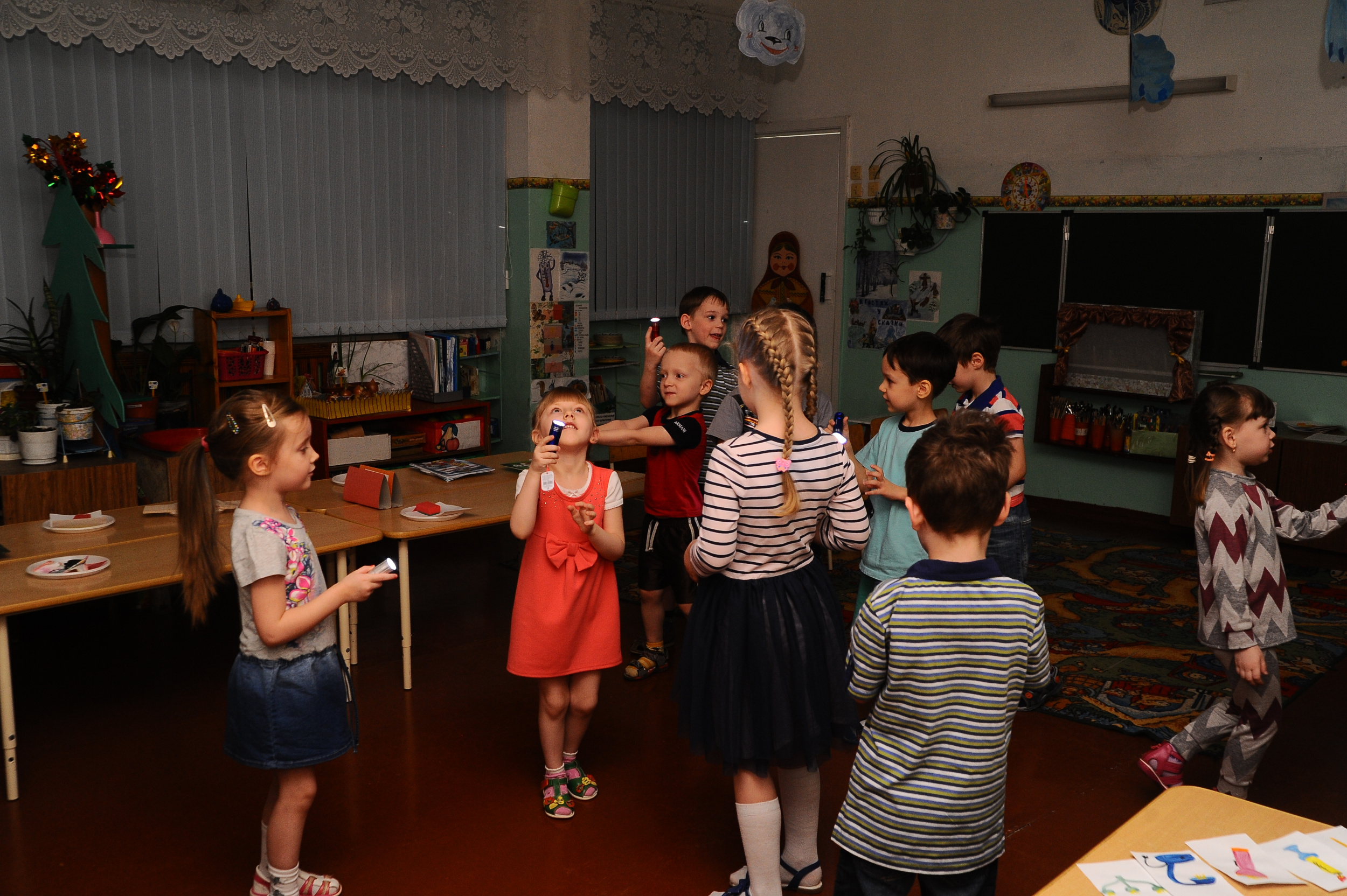 Опыты со светом