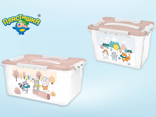 Новые ящики для игрушек от «Пластишки» Новые ящики для игрушек от «Пластишки»