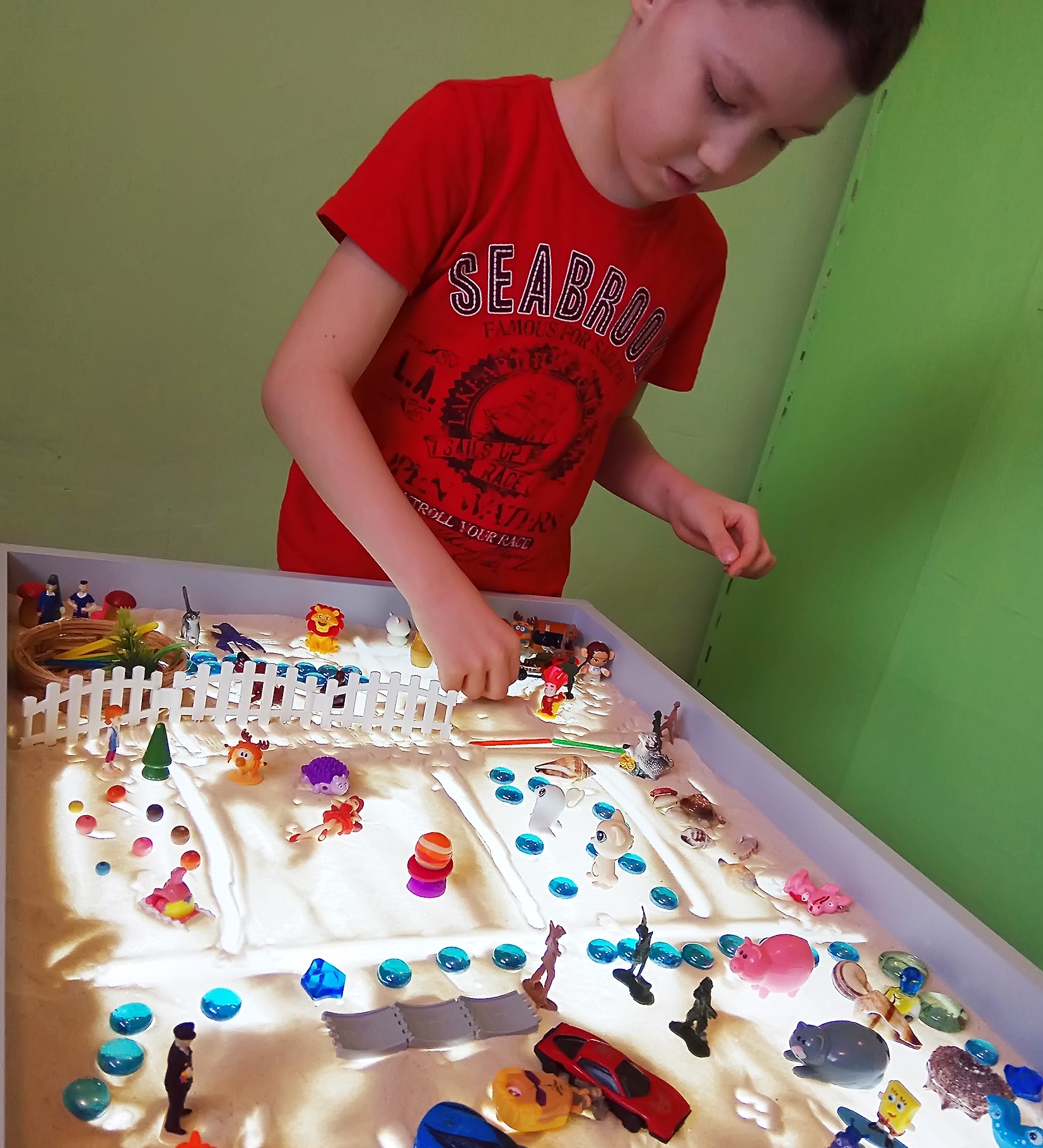 Использование песочной терапии в практике дошкольного психолога Использование песочной терапии в практике дошкольного психолога