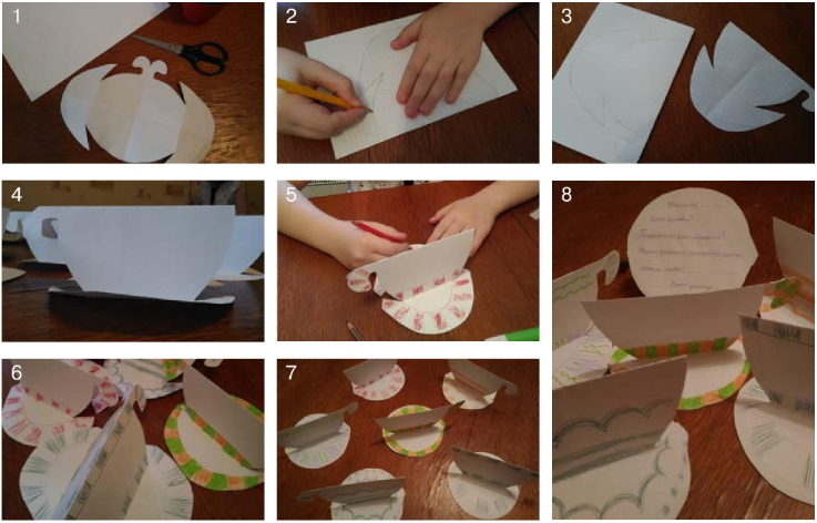 Мастер-класс по изготовлению объемной открытки Мастер-класс по изготовлению объемной открытки