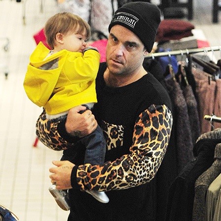 Сын и дочка Робби Уильямса Сын и дочка Робби Уильямса