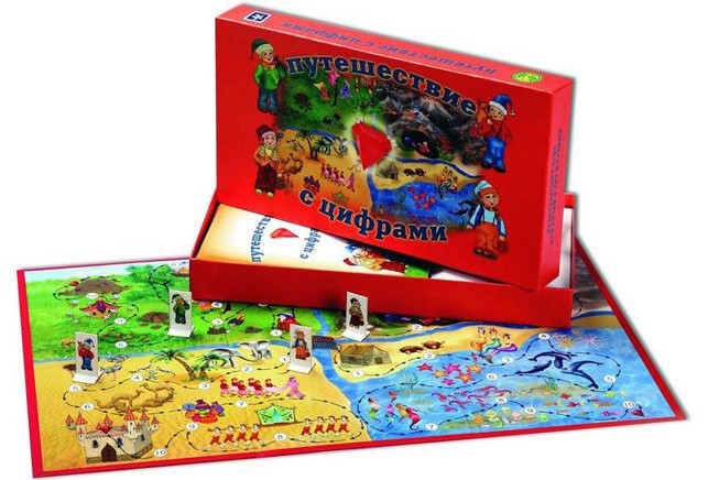 Развивающая игра «Путешествие с цифрами» Развивающая игра «Путешествие с цифрами»