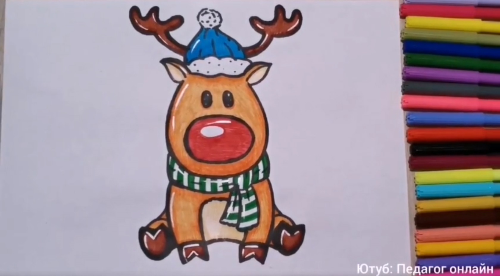 Новогодний олень Новогодний олень