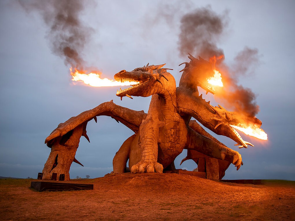 Скульптура Змея Горыныча Скульптура Змея Горыныча