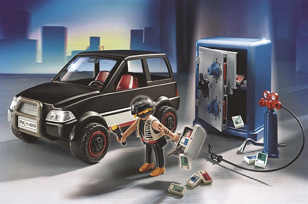 Набор для игры в ограбление банка Набор для игры в ограбление банка