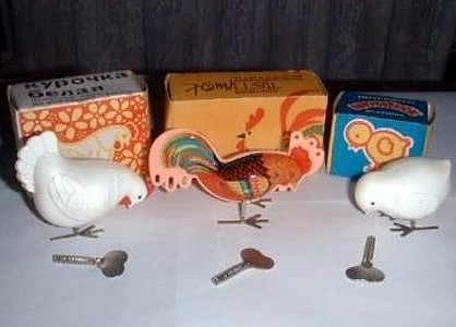 Заводные игрушки СССР Заводные игрушки СССР