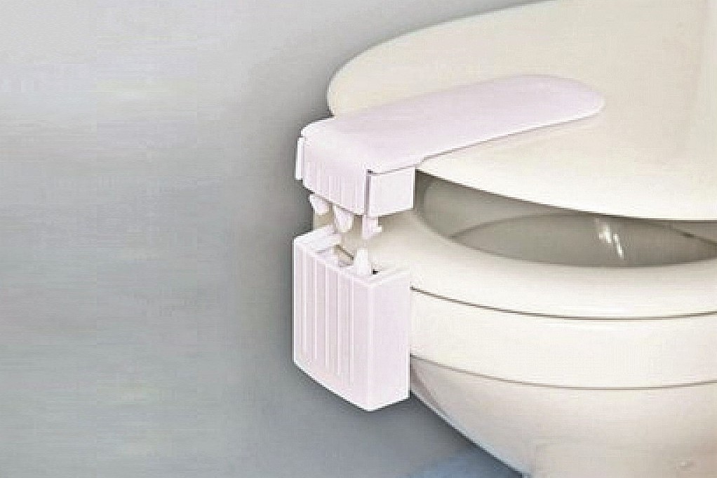 Гибкий блокиратор на крышку унитаза Гибкий блокиратор на крышку унитаза