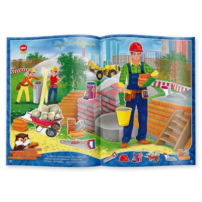 Книга с наклейками «Твой удивительный мир. Кем я стану?», ГеоДом