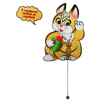 Деревянная стукалка «Бельчонок Шустрик»