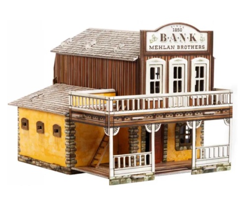 Сборная модель из картона «Банк», УмБум