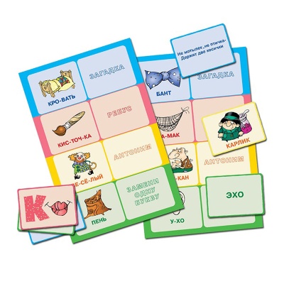 Игровое пособие «Ах, слова, слова, слова», Ребус