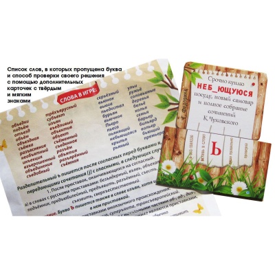 Обучающее пособие «Твердый знак в гостях у сказки», Ребус