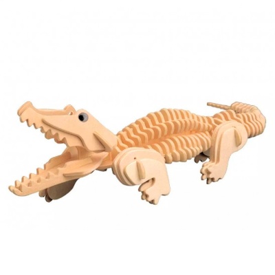 Сборная деревянная модель «Крокодил» М013А, Чудо-дерево