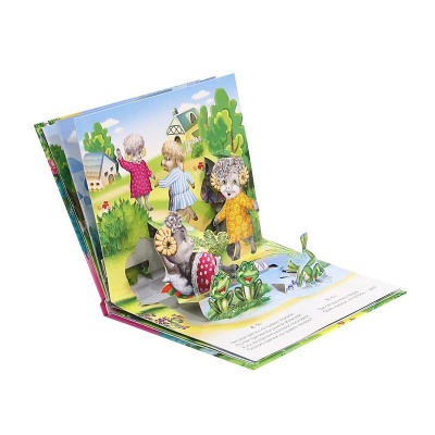 Книжка-панорамка «Учимся считать», Омега-пресс