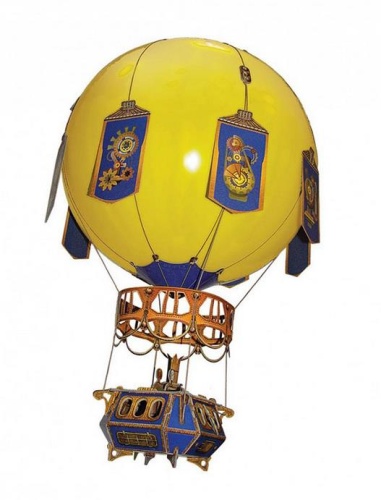 Сборная модель из картона «Воздушный Шар», УмБум