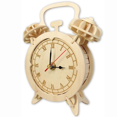 Сборная деревянная модель Часы «Будильник», Чудо-дерево