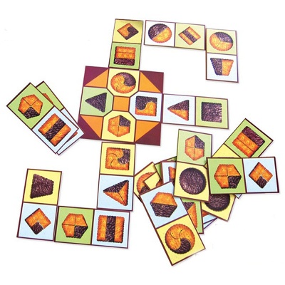 Игровое пособие «Шоколадные дольки» новый дизайн, Ребус