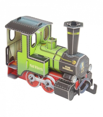 Сборная игрушка из картона «Паровозик», УмБум