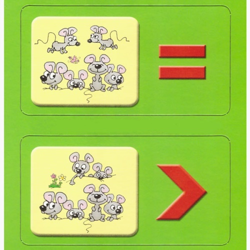 Игровое пособие «Больше, меньше и равно», Ребус