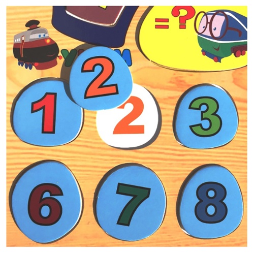 Рамка-вкладыш «Учим счет», Чудо-дерево